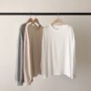 舒服薄料棉天絲長袖上衣
