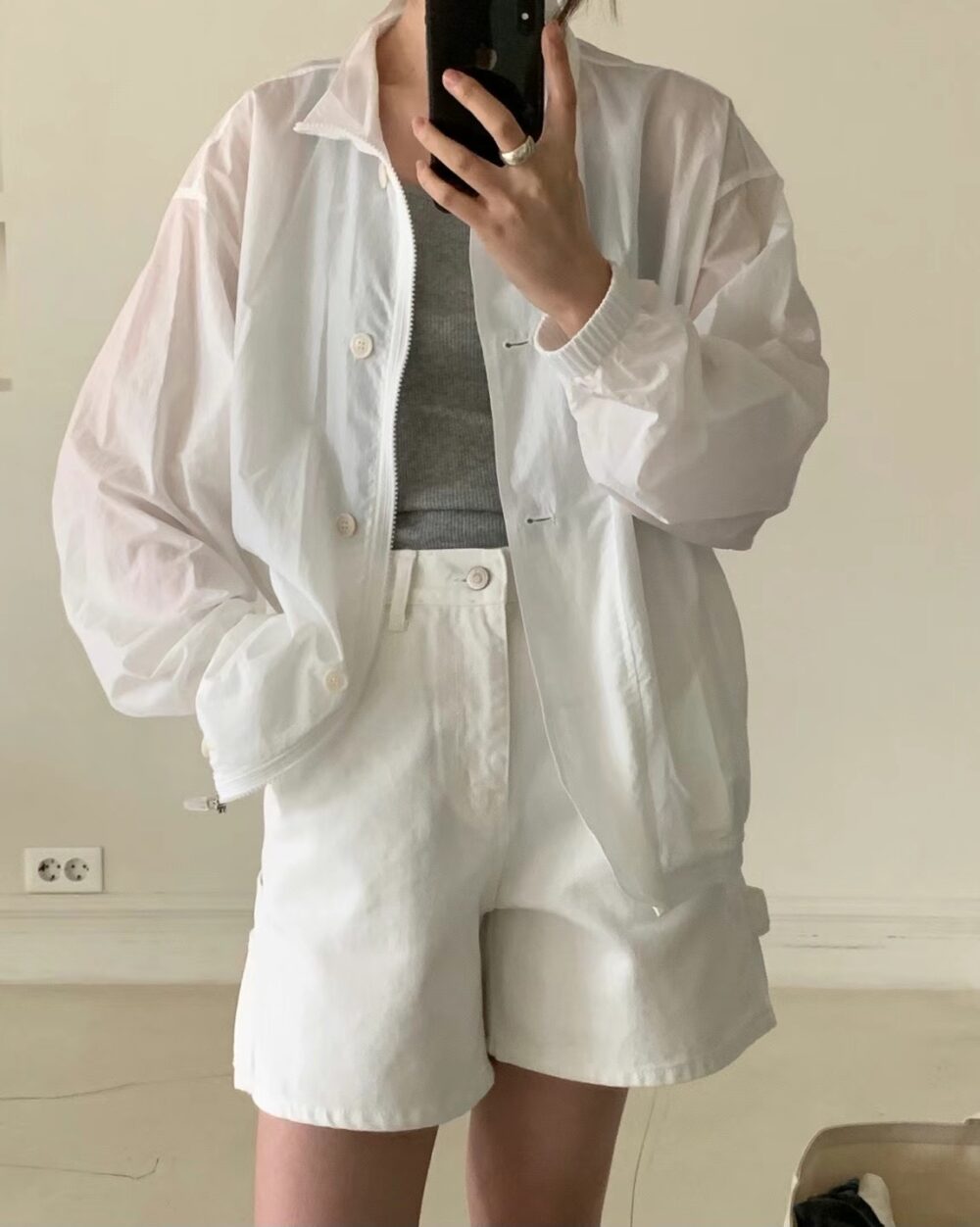 百搭休閒口袋牛仔短褲