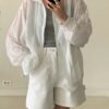 百搭休閒口袋牛仔短褲