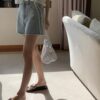 純棉修身牛仔短褲
