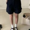 百搭休閒口袋牛仔短褲