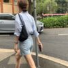 純棉修身牛仔短褲