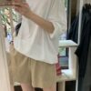 舒服薄料棉天絲長袖上衣