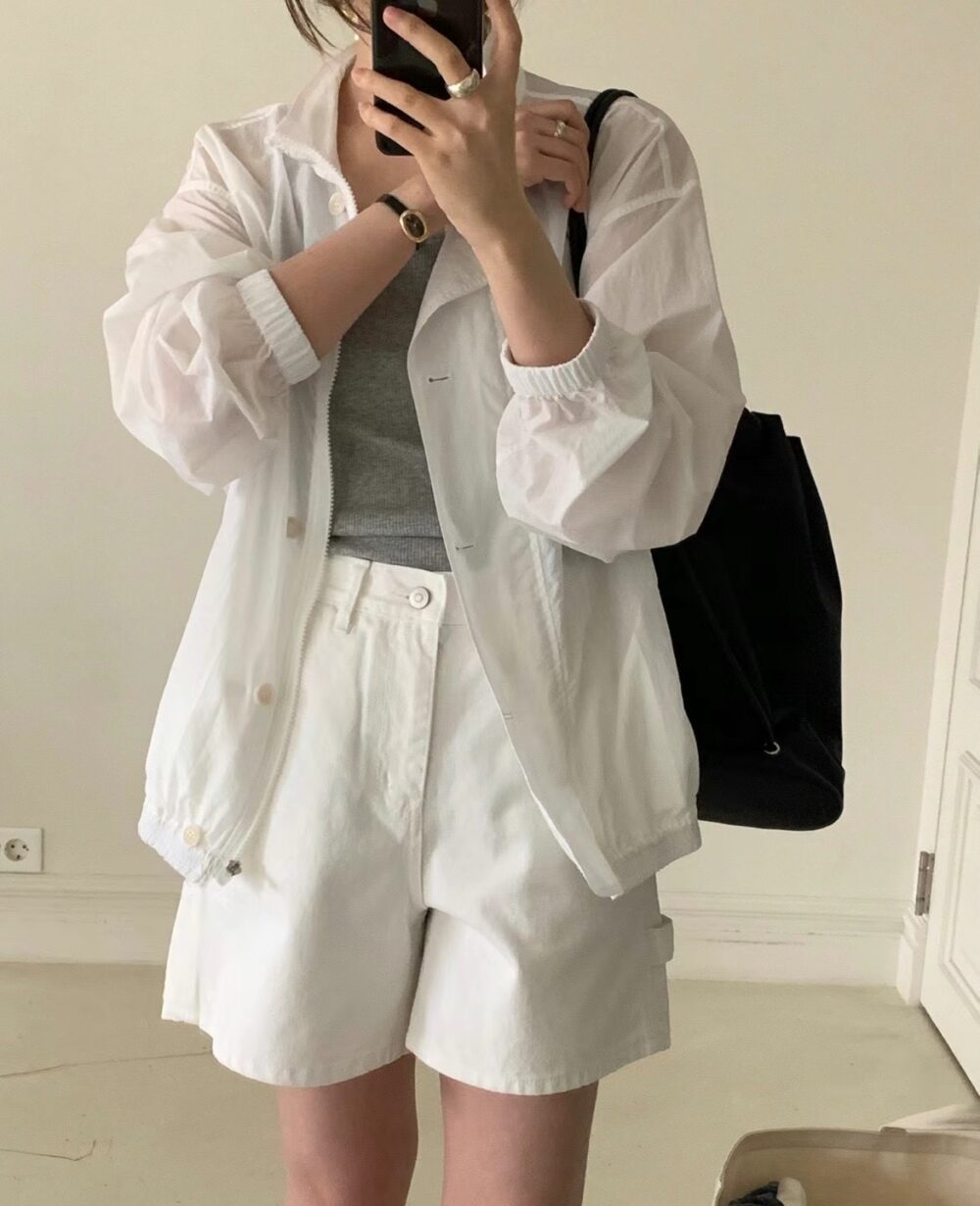 百搭休閒口袋牛仔短褲