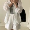 百搭休閒口袋牛仔短褲