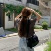 純棉修身牛仔短褲