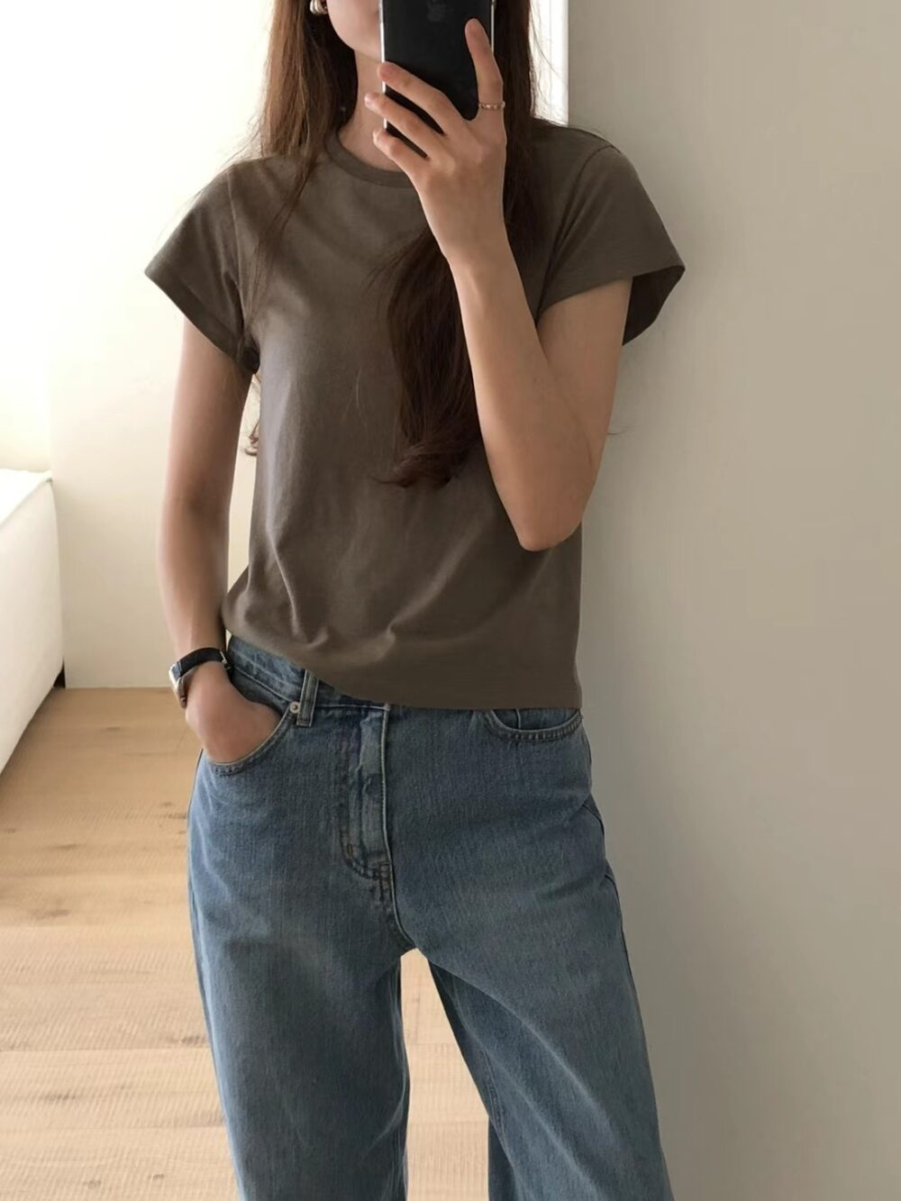 超舒服百搭莫代爾棉料上衣